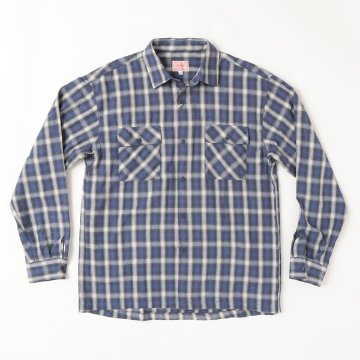 BIG MIKE ビッグマイク 102415701 OMBLE CHECK SHIRTS 長袖 チェックシャツ コットン の画像