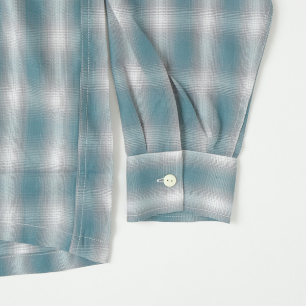 BIG MIKE 102425012 OMBLE CHECK L/S SHIRTS メンズ 長袖 シャツ レギュラーカラー の画像