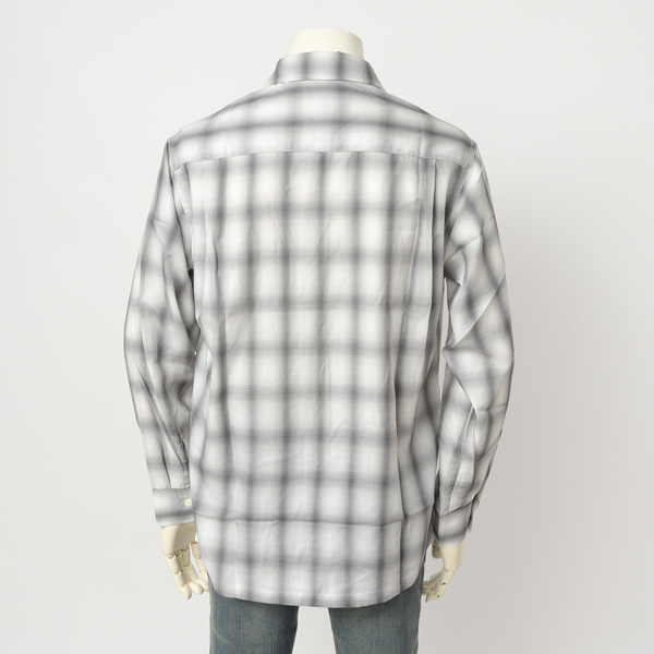 BIG MIKE 102425012 OMBLE CHECK L/S SHIRTS メンズ 長袖 シャツ レギュラーカラー の画像