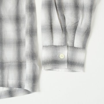 BIG MIKE 102425012 OMBLE CHECK L/S SHIRTS メンズ 長袖 シャツ レギュラーカラー の画像