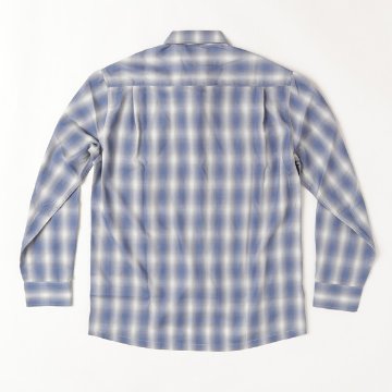 BIG MIKE 102425012 OMBLE CHECK L/S SHIRTS メンズ 長袖 シャツ レギュラーカラー の画像