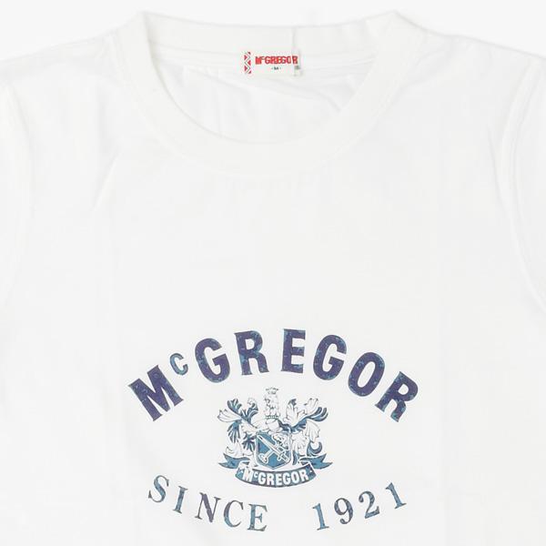 McGREGOR　マクレガー　レディース ロゴプリントTsyatu　ウィメンズ プリントTシャツ 半袖 夏服 の画像