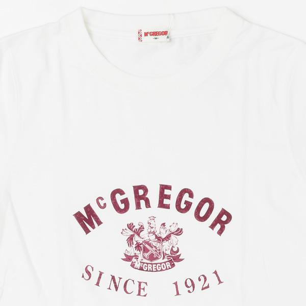 McGREGOR　マクレガー　レディース ロゴプリントTsyatu　ウィメンズ プリントTシャツ 半袖 夏服 の画像