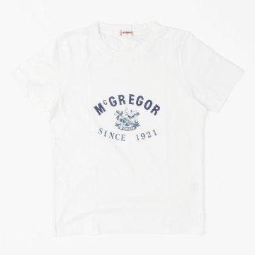 McGREGOR　マクレガー　レディース ロゴプリントTsyatu　ウィメンズ プリントTシャツ 半袖 夏服 の画像