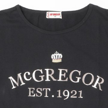 McGREGOR　マクレガー　レディース ロゴプリントT　ウィメンズ プリントTシャツ 半袖 夏服 　MW72-6310の画像