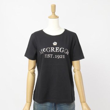 McGREGOR　マクレガー　レディース ロゴプリントT　ウィメンズ プリントTシャツ 半袖 夏服 　MW72-6310の画像