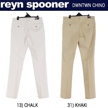 REYN SPOONER  レインスプーナー　トラウザーパンツ　ストレッチ　ノータック　タイトストレート　R906-7133  DOWNTOWN CHINO　春夏の画像