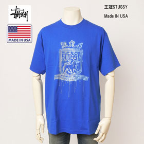 STUSSY ステューシー 半袖 Tシャツ メンズ deadstock デッドストック made in USA アメリカ製 コットン100％ の画像