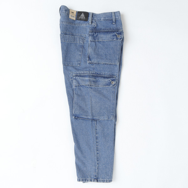 LEVI'S リーバイス SILVERTAB a9236-0002 ルーズ クロップド カーゴ パンツ メンズ ストリートの画像