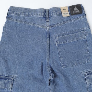 LEVI'S リーバイス SILVERTAB a9236-0002 ルーズ クロップド カーゴ パンツ メンズ ストリートの画像