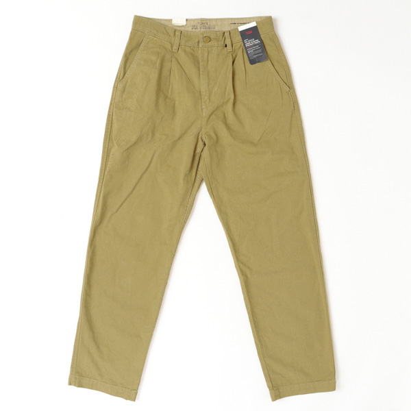 LEVI'S リーバイス a9211-0006 XX CHINO ルーズ ストレート プリーツ BRITISH チノパン　トラウザー　タックパンツ　メンズ の画像