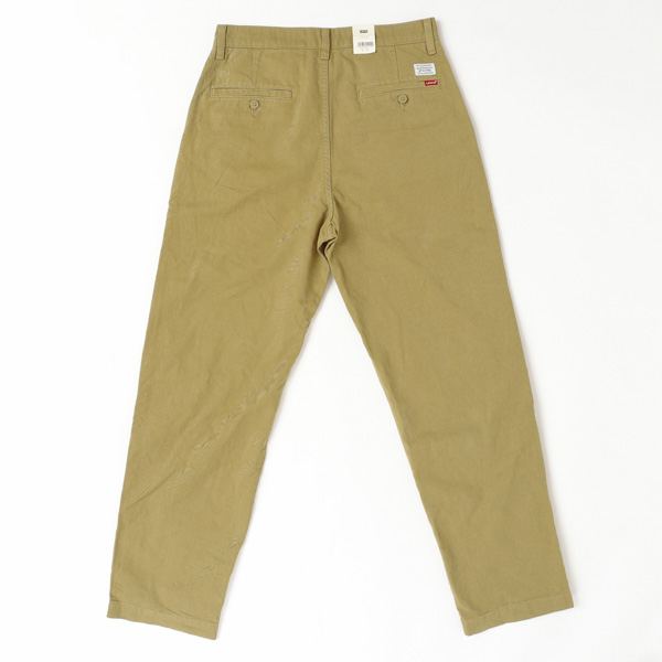 LEVI'S リーバイス a9211-0006 XX CHINO ルーズ ストレート プリーツ BRITISH チノパン　トラウザー　タックパンツ　メンズ の画像