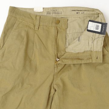 LEVI'S リーバイス a9211-0006 XX CHINO ルーズ ストレート プリーツ BRITISH チノパン　トラウザー　タックパンツ　メンズ の画像