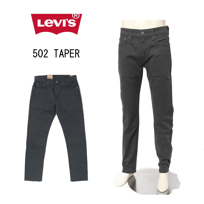 LEVI'S リーバイス 29507-00 502 ストレート テーパード  Taper メンズ パンツ Black の画像