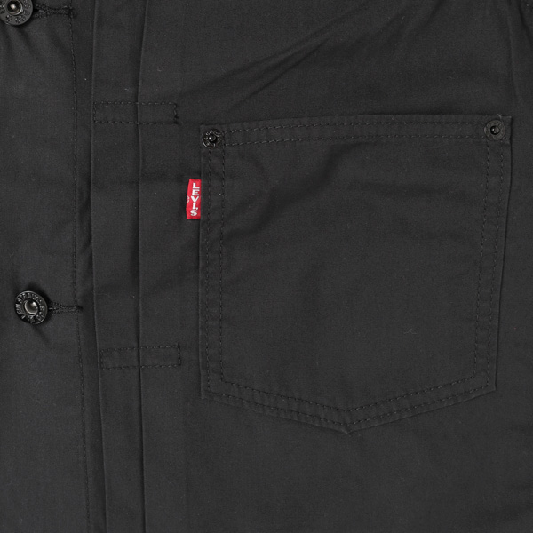 Levi's リーバイス TYPE I トラッカージャケット ブラック a3174-00 02)ブラック メンズ アウター ノンデニムの画像