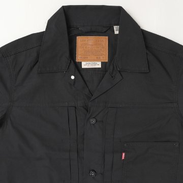 Levi's リーバイス TYPE I トラッカージャケット ブラック a3174-00 02)ブラック メンズ アウター ノンデニムの画像