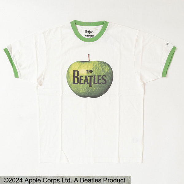 Ｗrangler The BeatlesとWranglerのコラボTシャツ WT9022  Beatles Ringer Tee  BeatlesX Wrangler　コラボの画像