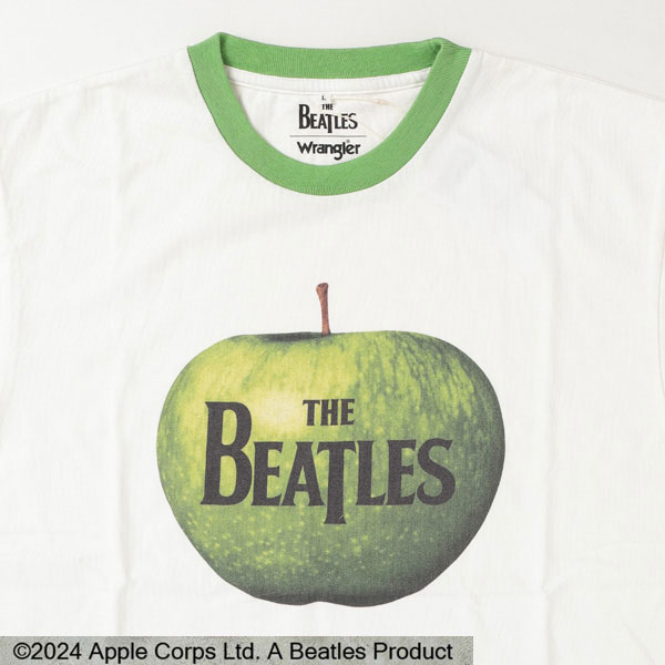 Ｗrangler The BeatlesとWranglerのコラボTシャツ WT9022  Beatles Ringer Tee  BeatlesX Wrangler　コラボの画像