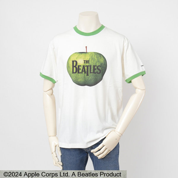 Ｗrangler The BeatlesとWranglerのコラボTシャツ WT9022  Beatles Ringer Tee  BeatlesX Wrangler　コラボの画像