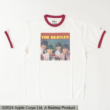 Ｗrangler The BeatlesとWranglerのコラボTシャツ WT9022  Beatles Ringer Tee  BeatlesX Wrangler　コラボの画像