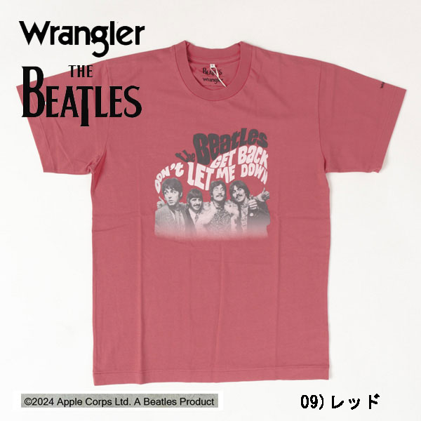 Ｗrangler The Beatles　ビートルズ WranglerのコラボTシャツ WT9018  Beatles  Tee  Beatles　X Wrangler　コラボの画像