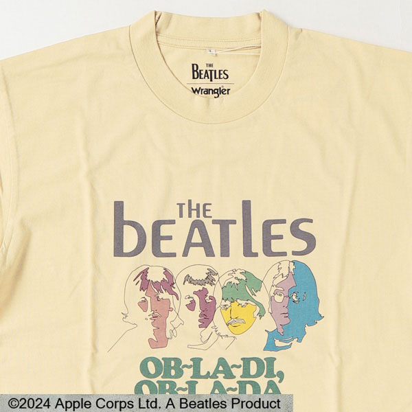 Ｗrangler The Beatles　ビートルズ WranglerのコラボTシャツ WT9018  Beatles  Tee  Beatles　X Wrangler　コラボの画像