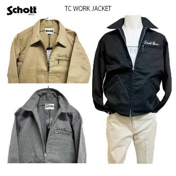 Schott ショット WORK JACKET   782-3952005-3112055 の画像