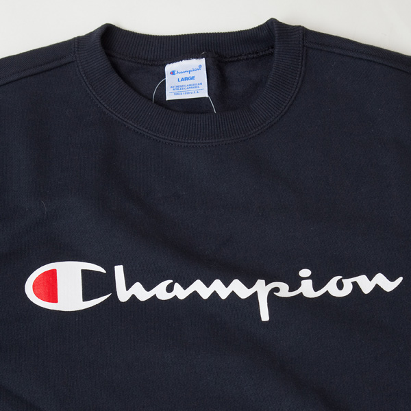 チャンピオン（champion) クルーネックスウェット ベーシックロゴ   C3-Q007画像