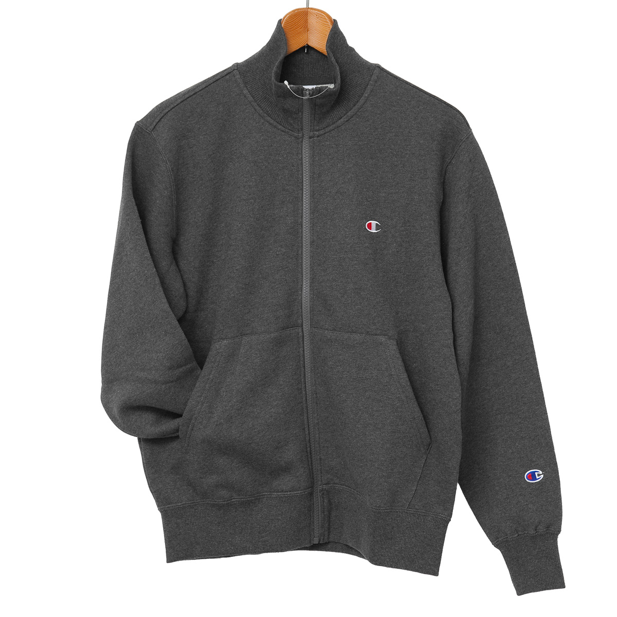 チャンピオン（champion) フルジップスウェット ワンポイントロゴ   C3-Q008の画像