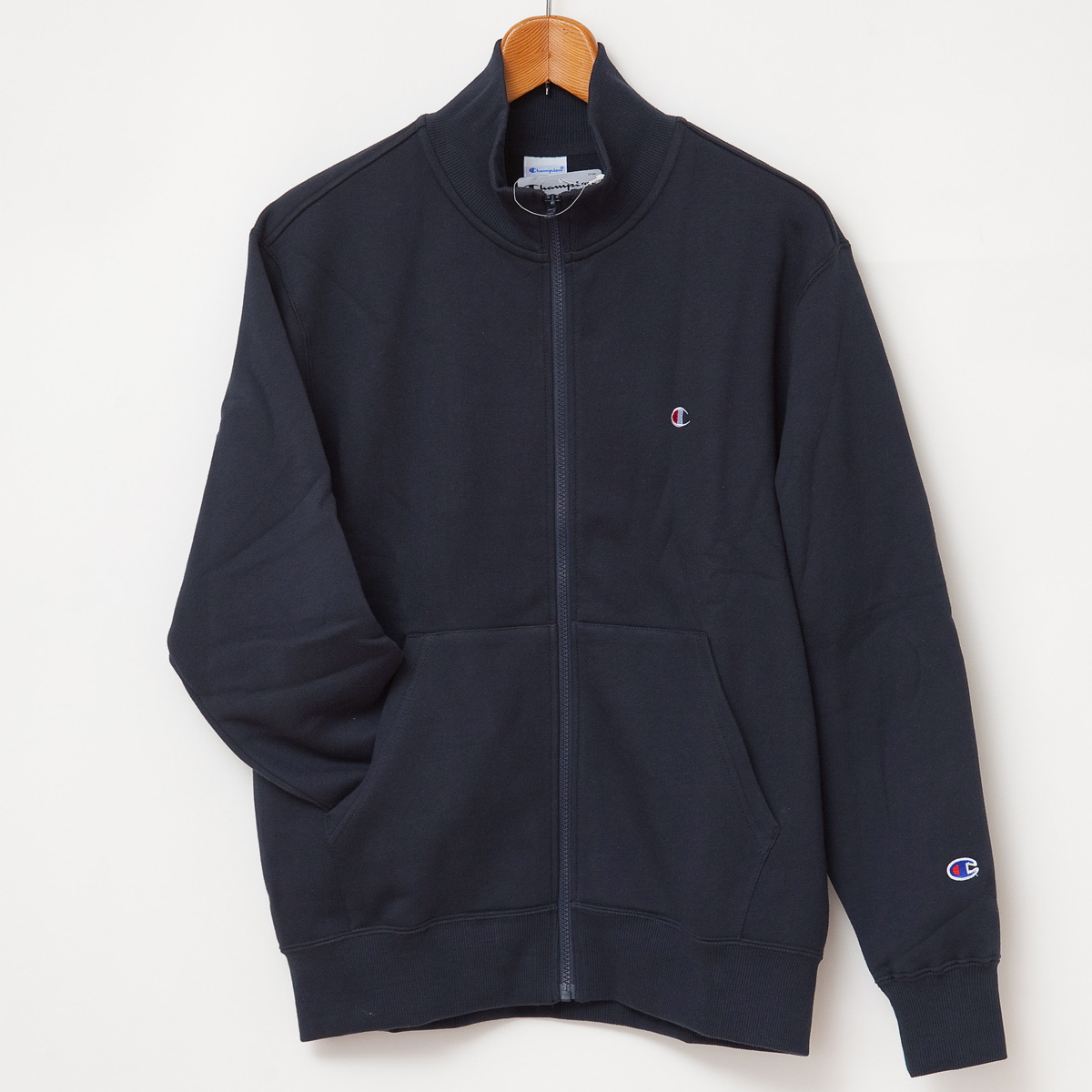 チャンピオン（champion) フルジップスウェット ワンポイントロゴ   C3-Q008の画像