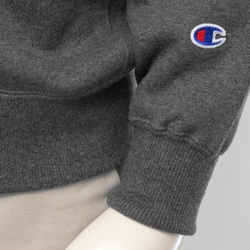チャンピオン（champion) フルジップスウェット ワンポイントロゴ   C3-Q008の画像