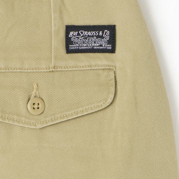 LEVI'S  リーバイス ルーズ チノ SKATE LOOSE CHINO A0970-00 メンズ ブルー ベージュ 太め パンツの画像