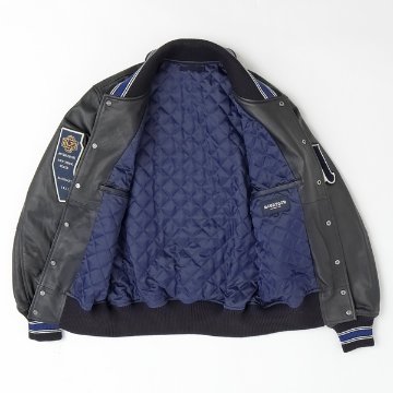 McGREGOR　111144601 アワードジャケット 2024年モデル　Award　Jacket 　エンブレム　レザー　スタジアム　ジャンバーの画像