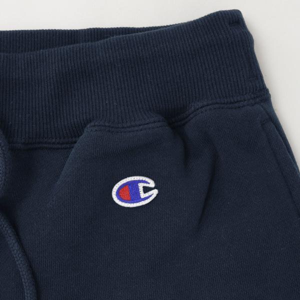 チャンピオン（champion) 裏起毛スウェットパンツ 　ワンポイントロゴ   C3-Q205の画像