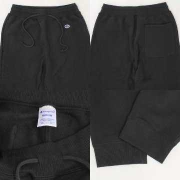 チャンピオン（champion) 裏起毛スウェットパンツ 　ワンポイントロゴ   C3-Q205の画像