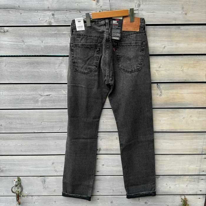 LEVI'S リーバイス 00501-3518 501 original ストレート セルビッジ デニム メンズ ジーンズ  SELVEDGE ブラックの画像