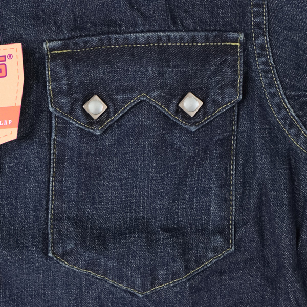 LEVI'S リーバイス VINTAGE ヴィンテージ WESTERN SHIRT ショートホーン メンズ Sサイズ デッドストック 日本製の画像