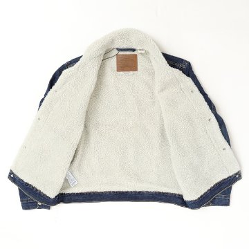 LEVI'S リーバイス a4882-0011 TYPE 1 SHERPA TRUCKER  リラックスフィット 裏地ボア素材 サイドポケット 優れた保湿性の画像