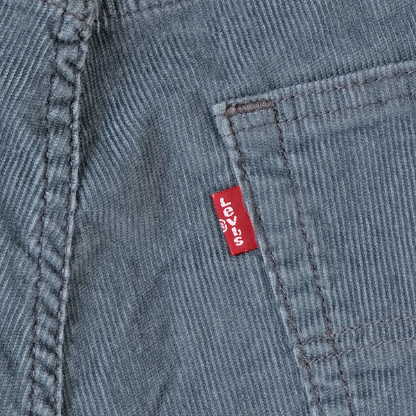 LEVI'S リーバイス 505 00505-30 メンズ レギュラー ストレート ストレッチ ブラウン ブルーグレー コーデュロイの画像