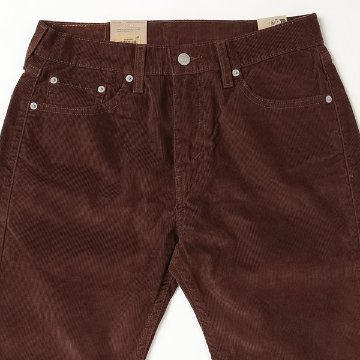 LEVI'S リーバイス 505 00505-30 メンズ レギュラー ストレート ストレッチ ブラウン ブルーグレー コーデュロイの画像