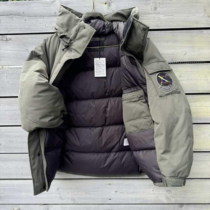 AVIREX アビレックス カスタム　ダウンジャケット　ミリタリジャケット　783-3253004 Custom Down Jacket ANG　ECWCS　ブルゾン　暖　冬物　パーカー　羽毛　コートの画像