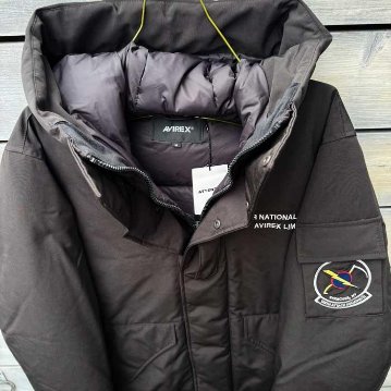 AVIREX アビレックス カスタム　ダウンジャケット　ミリタリジャケット　783-3253004 Custom Down Jacket ANG　ECWCS　ブルゾン　暖　冬物　パーカー　羽毛　コートの画像