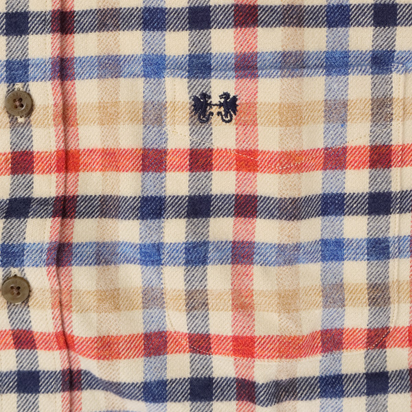 McGREGOR　マクレガー 111174616 メンズ　長袖シャツ　FLANNNEL CHECK SHIRT フランネルチェック ボタンダウンシャツの画像