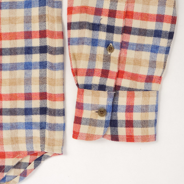 McGREGOR　マクレガー 111174616 メンズ　長袖シャツ　FLANNNEL CHECK SHIRT フランネルチェック ボタンダウンシャツの画像