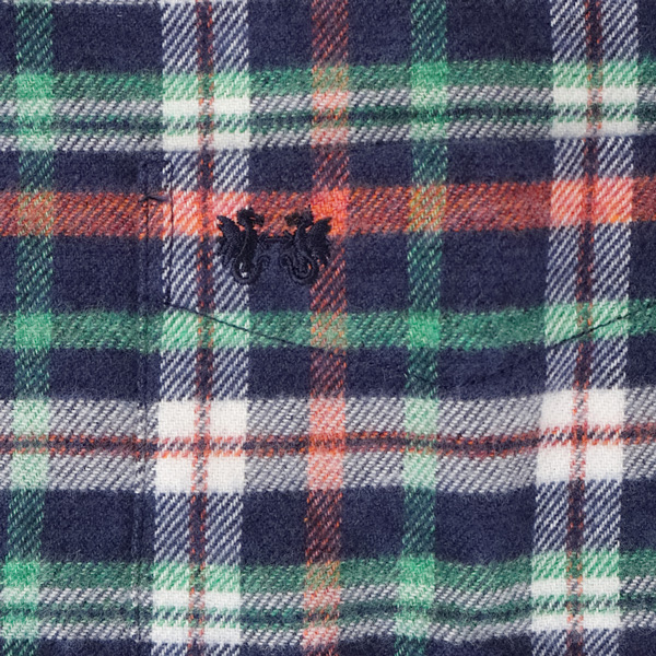 McGREGOR　マクレガー 111174616 メンズ　長袖シャツ　FLANNNEL CHECK SHIRT フランネルチェック ボタンダウンシャツの画像