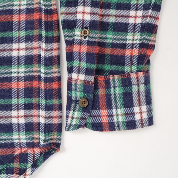 McGREGOR　マクレガー 111174616 メンズ　長袖シャツ　FLANNNEL CHECK SHIRT フランネルチェック ボタンダウンシャツの画像