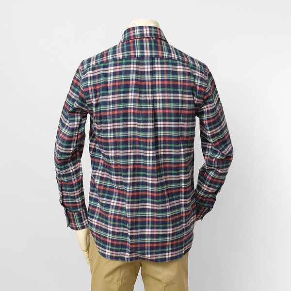 McGREGOR　マクレガー 111174616 メンズ　長袖シャツ　FLANNNEL CHECK SHIRT フランネルチェック ボタンダウンシャツの画像