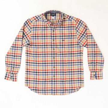 McGREGOR　マクレガー 111174616 メンズ　長袖シャツ　FLANNNEL CHECK SHIRT フランネルチェック ボタンダウンシャツの画像