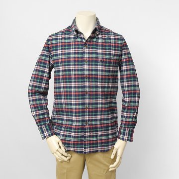 McGREGOR　マクレガー 111174616 メンズ　長袖シャツ　FLANNNEL CHECK SHIRT フランネルチェック ボタンダウンシャツの画像