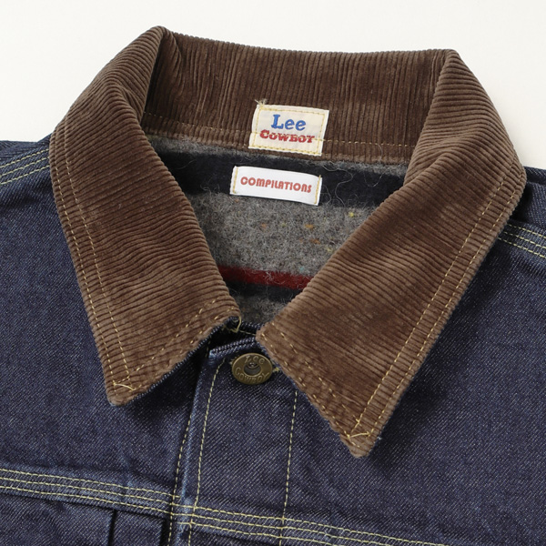 Lee リー LM9834 100周年記念 COW BOY JACKET ライニング カウボーイ デニム セルビッチ デニムジャケット gジャン の画像